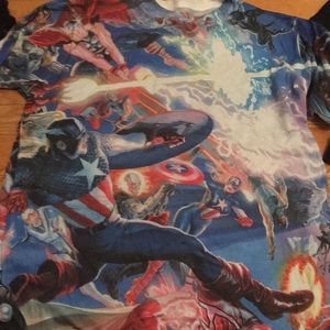 marvel shirt